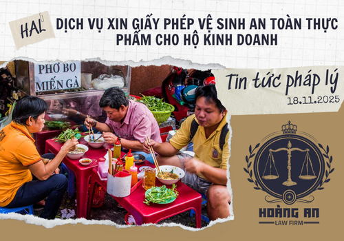 Dịch Vụ Xin Giấy Phép Vệ Sinh An Toàn Thực Phẩm Cho Hộ Kinh Doanh